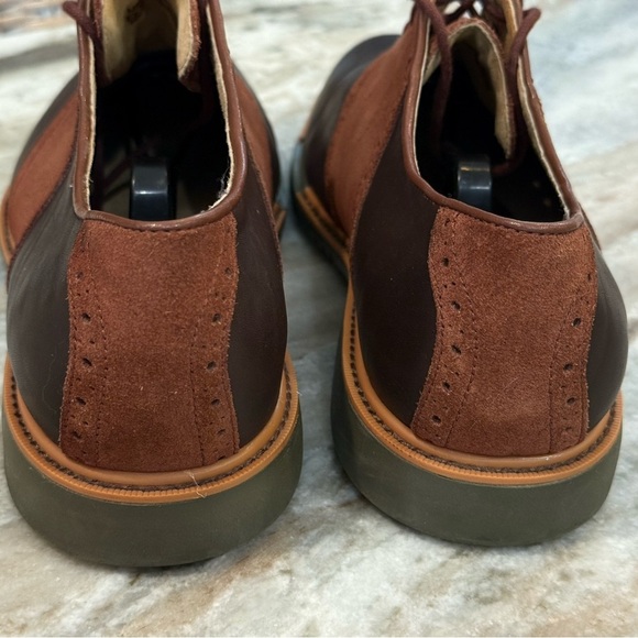 Men’s COLE HAAN Grand OS brown leather derby shoes- Size 10.5 - Picture 7 of 11